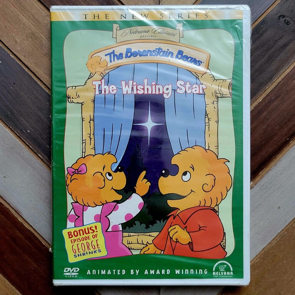 The Berenstain Bears - The Wishing Star (DVD 2000)  Brand New - Factory Sealed